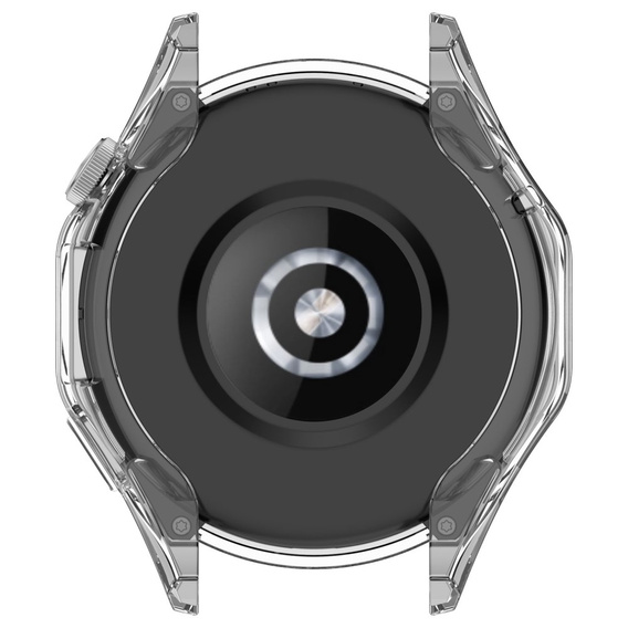 2w1 Etui z Osłoną na ekran do Huawei Watch GT 4 46mm, Przezroczyste