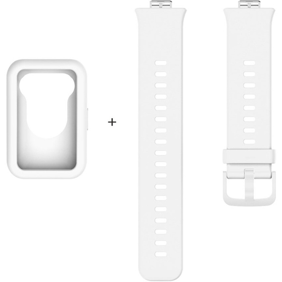 Pasek z Etui do Huawei Watch Fit, White