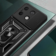 Etui pancerne do Xiaomi Redmi Note 13 5G, CamShield Slide, czarne