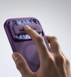 Etui do iPhone Air, Suritch Shockproof, do MagSafe – fioletowe