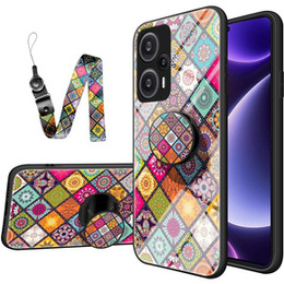 Etui Glass POP TPU do Xiaomi Poco F5 5G - Color Pattern