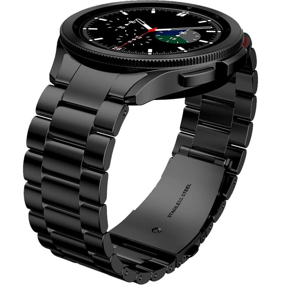 Pasek Bransoleta do Samsung Galaxy Watch 4/5/6 40/42/43/44/45/46/47mm, Czarna