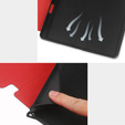 Etui do iPad 10.2" 2021/2020/2019 (9/8/7 gen.), Business Card and Pen Slot, czerwone