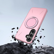 Etui do Samsung Galaxy A57 5G, z podstawką, do MagSafe, różowe