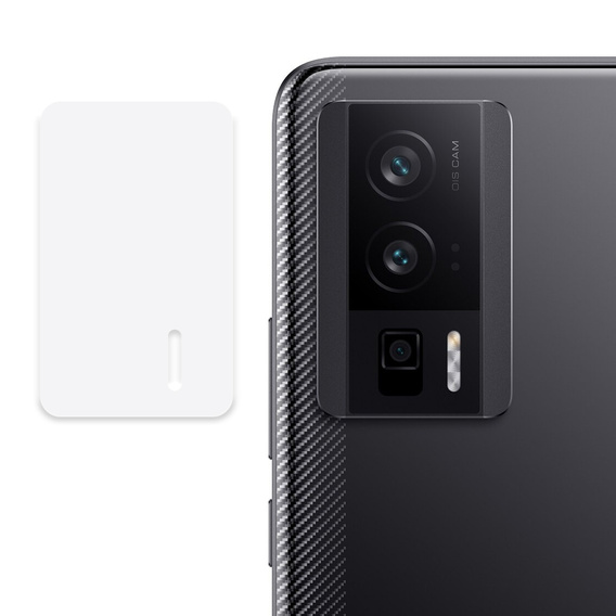 2x Szkło hartowane na aparat ERBORD do Xiaomi Poco F5 Pro, Przezroczyste