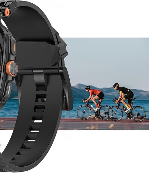 Pasek do Samsung Galaxy Watch Ultra 47mm (2025 / 2024), czarny
