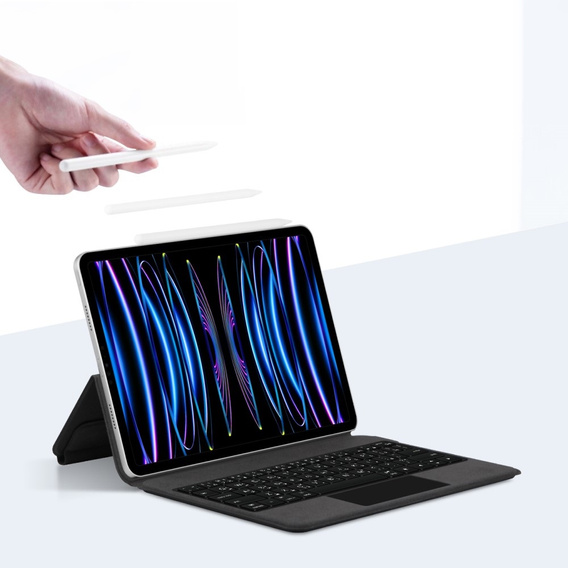 Etui z klawiaturą do iPad Pro 11" 2024 (5 gen.), Magnetic Keyboard Touchpad, czarne