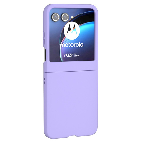 Etui do Motorola Razr 50 5G / Razr 60 5G, PC Case, fioletowe