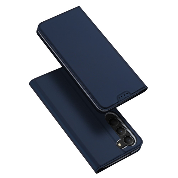 Etui Dux Ducis do Samsung Galaxy S23, Skinpro, granatowe