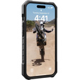 Etui Urban Armor Gear do iPhone 15 Pro, Pathfinder MagSafe, przezroczyste / czarne