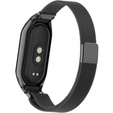 Pasek Bransoleta Milanese do Xiaomi Smart Mi Band 8 / Xiaomi Smart Mi Band 9, Czarny