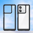 Etui do Xiaomi Redmi Note 13 5G, Fusion Hybrid, przezroczyste / czarne