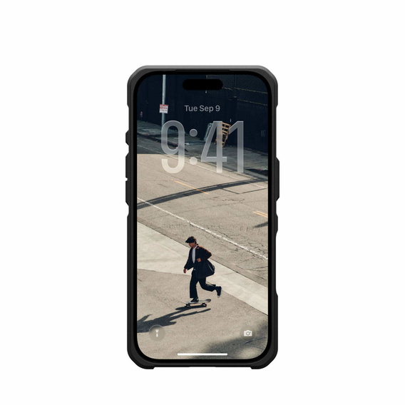 Etui Urban Armor Gear do iPhone 17 Pro Max, Metropolis LT MagSafe Kevlar, Kevlar Black