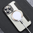 Etui z klapką do iPhone 12 Pro Max, RFID Wallet MagSafe z ochroną aparatu, czarne