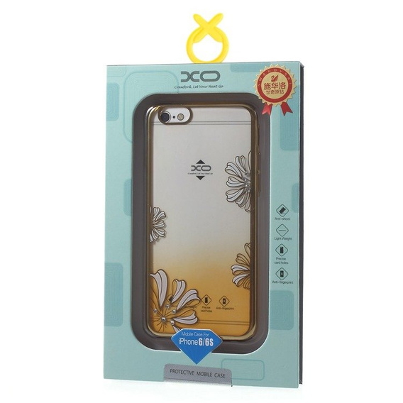 Etui do iPhone 6s / iPhone 6, Yellow / Lucky Clover