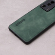 Etui do Xiaomi 13 Lite, ERBORD Business, z blaszką do uchwytów samochodowych, zielone