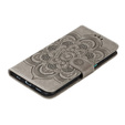 Etui z klapką do Xiaomi Redmi Note 9s/ 9 Pro, Mandala, szare