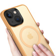 Etui do iPhone 14, Simple MagSafe, pomarańczowe