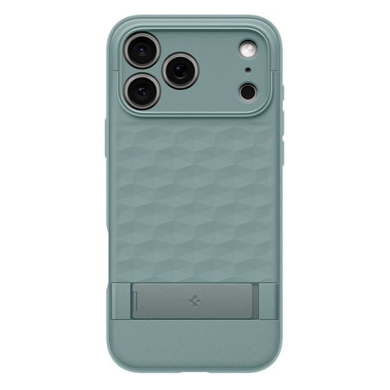 Etui Spigen do iPhone 17 Pro Max, Parallax Mag, do MagSafe, zielone