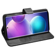 Etui z klapką do Infinix Zero Ultra, IDEWEI Wallet, czarne