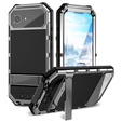 Etui pancerne do iPhone 16E, R-JUST, srebrne