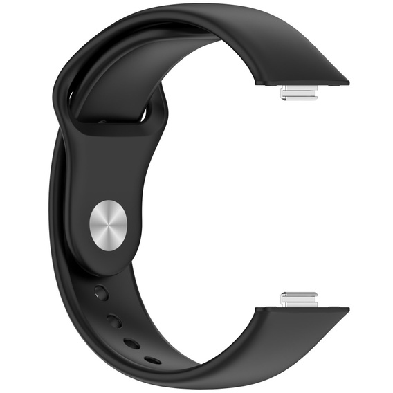 Pasek Silikonowy do Huawei Watch Fit 4 / 4 Pro / 3, Czarny