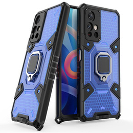 Etui ERBORD Kickstand Honeycomb do Xiaomi Poco M4 Pro 5G / Redmi Note 11S 5G, Blue