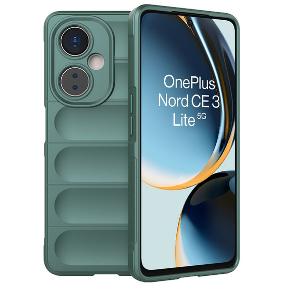 Etui do OnePlus Nord CE 3 Lite 5G, Gaming Shockproof, zielone