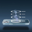 Etui Clear Mag Cover do iPhone 13/14, Transparent + Szkło 9H