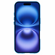 Etui do iPhone 16, Magnetic Dual Glass, niebieskie