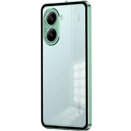 Etui do Xiaomi Poco X7 Pro 5G, Frame Case, zielone