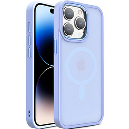 Etui do iPhone 15, MagColor do MagSafe, jasnofioletowe