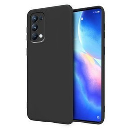 Etui cienkie do Oppo Reno5 5G, Slim, czarne