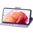 Etui z klapką do Motorola Edge 50 Neo / Motorola ThinkPhone 25, Butterfly, fioletowe
