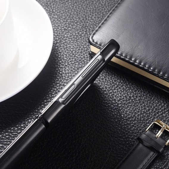 Etui Litchi Leather do Samsung Galaxy Z Flip 4, Black