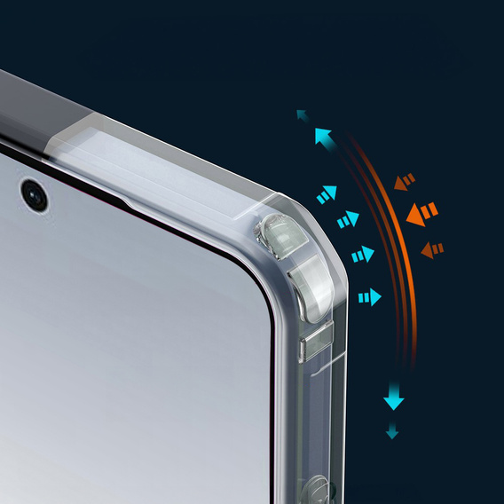 Etui do Xiaomi Redmi Note 15 5G / Poco M8 5G, AntiDrop Hybrid, czarne