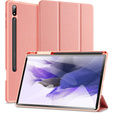 Etui do Samsung Galaxy Tab S9+ 12.4", Dux Ducis Domo, różowe rose gold