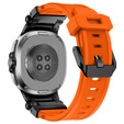 Pasek Silikonowy do Samsung Galaxy Watch 8 / 8 Classic, Pomarańczowy