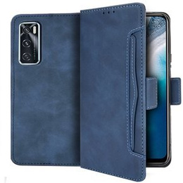 Etui z klapką do vivo V20 SE / vivo Y70 2020, Card Slot, niebieskie