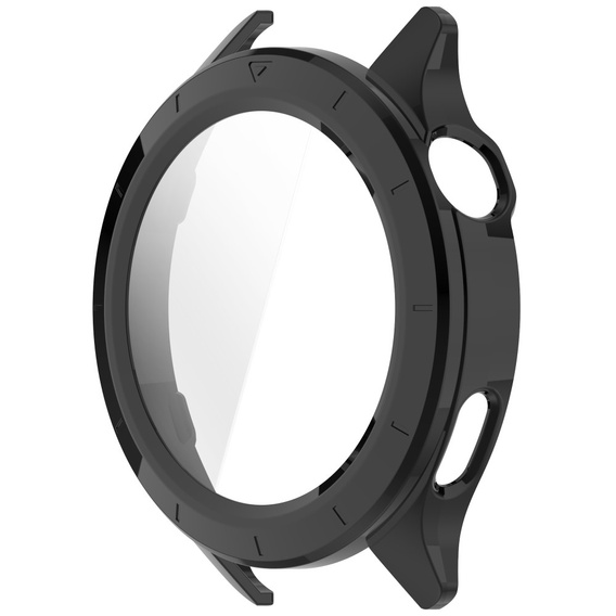 2w1 Etui + Szkło Hartowane do Xiaomi Watch S4, Czarne