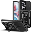 Etui pancerne do Oppo Reno 11F 5G, CamShield Slide, czarne