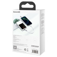 Kabel USB do Lightning Baseus Superior Series, 2.4A, 0.25m - biały