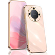 Etui do Honor Magic 5 Lite, Glamour CamShield, różowe rose gold