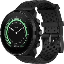Pasek Silikonowy do Suunto 9 24mm - Czarny