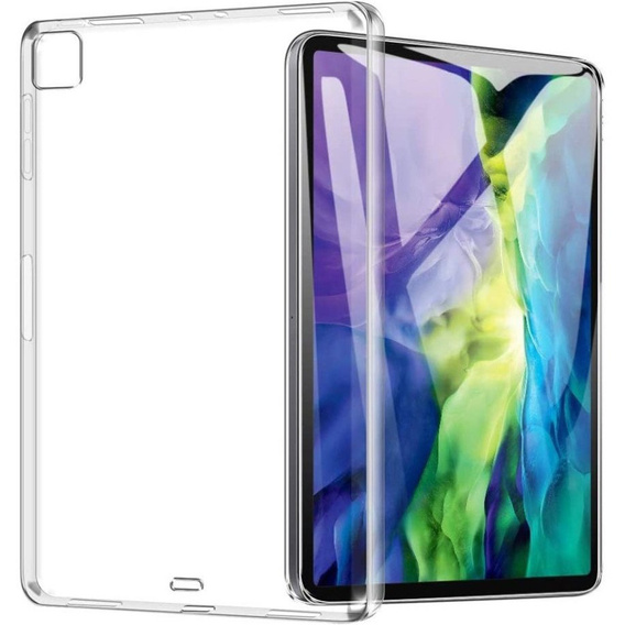 Etui do iPad Pro 11" 2022/2021/2020/2018 (4/3/2/1 gen.), Silikonowe, przezroczyste