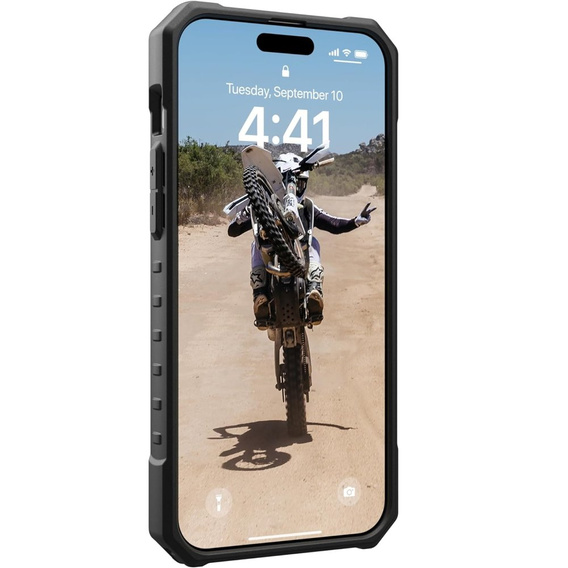 Etui Urban Armor Gear do iPhone 15 Pro Max, Pathfinder MagSafe Camo, czarne