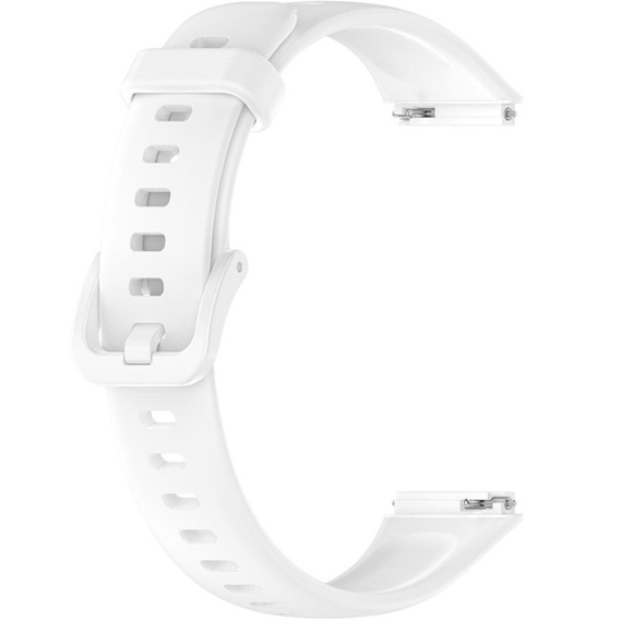 Pasek Silikonowy do Huawei Band 7, Biały