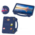 Etui do Samsung Galaxy Tab S10+ Plus, Cute Patterns, z podstawką, granatowe