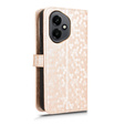 Etui z klapką do Honor 400 5G, Wallet Rhombus, różowe