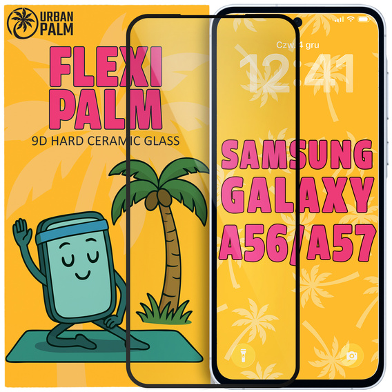 Szkło Ceramiczne 9D Flexi Palm do Samsung Galaxy A56 5G / A57 5G